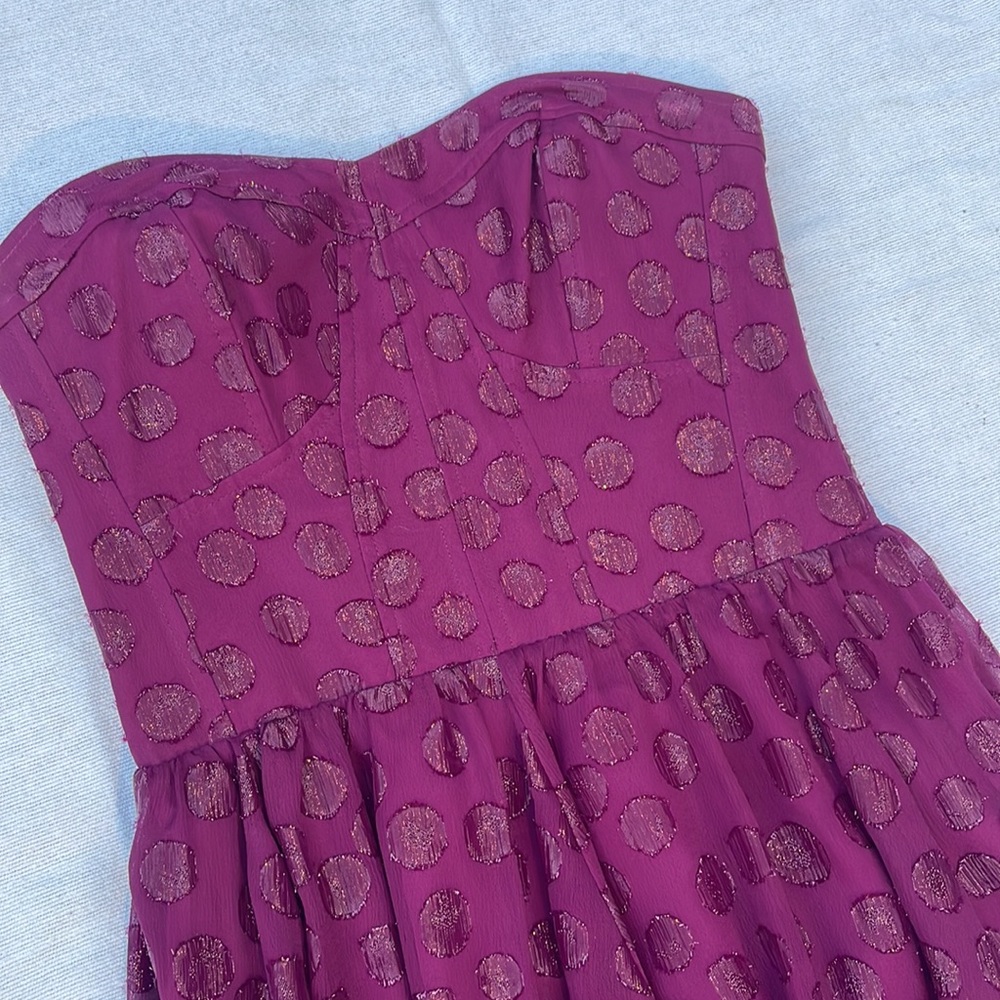 Guess strapless dress